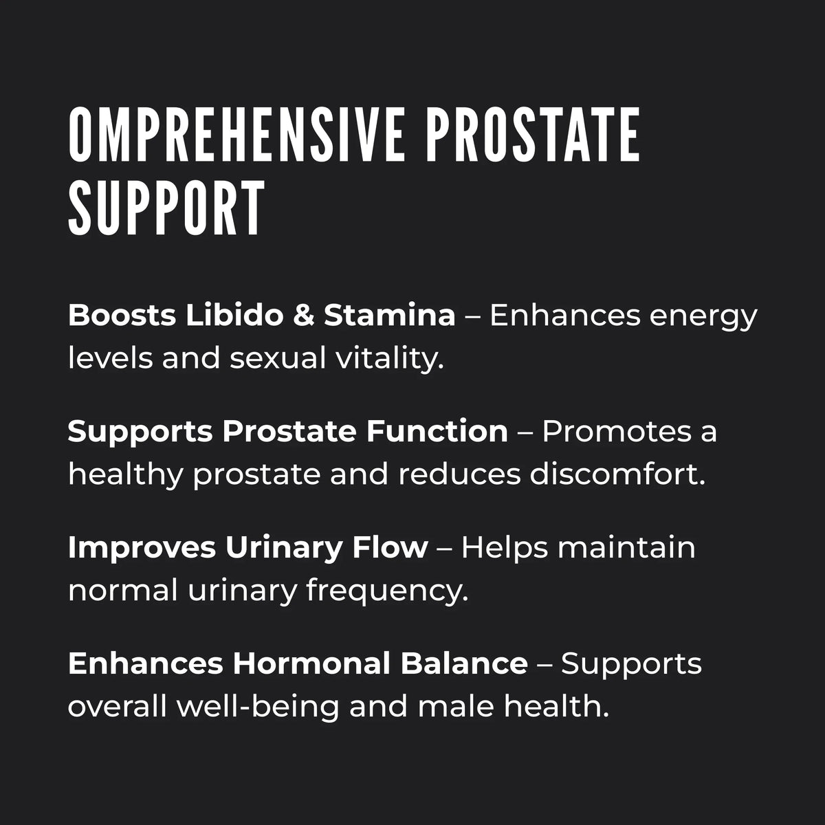ERECTONINMD Prostate Multiphase Support