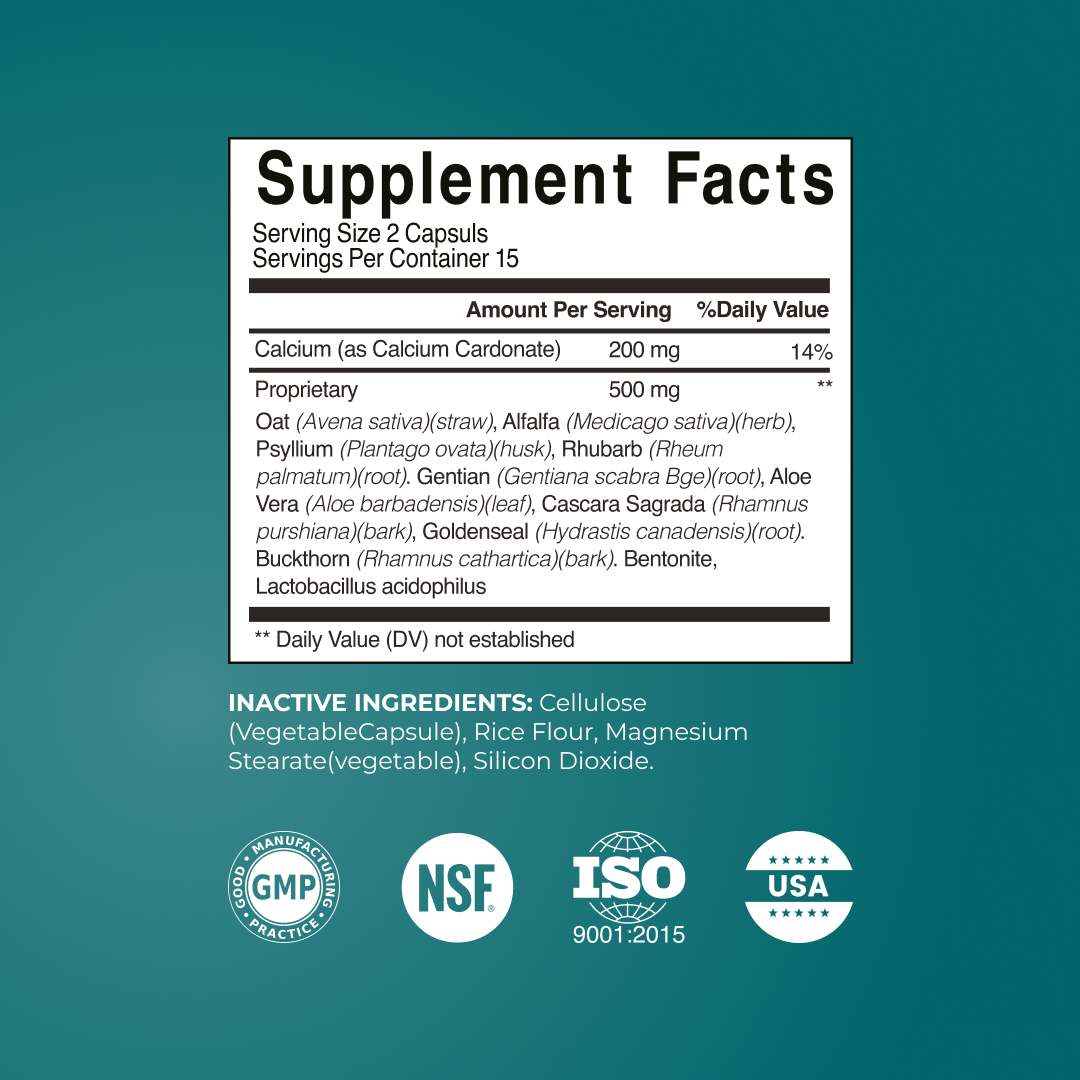 21Keto - Colon Detox Capsules