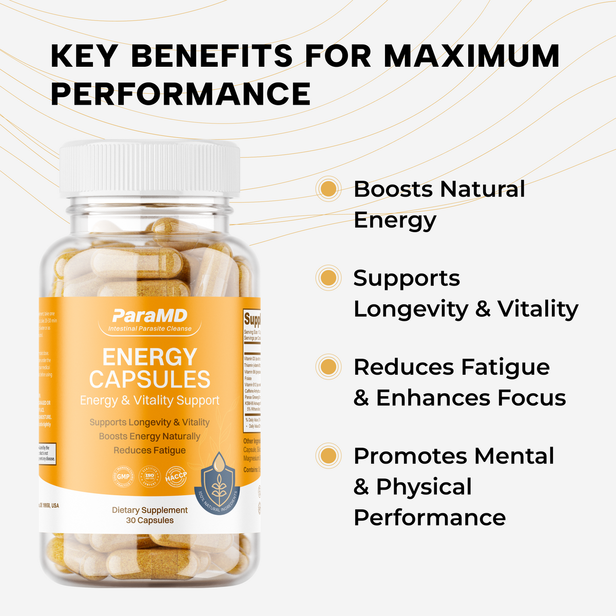 ParaMD Energy Capsules