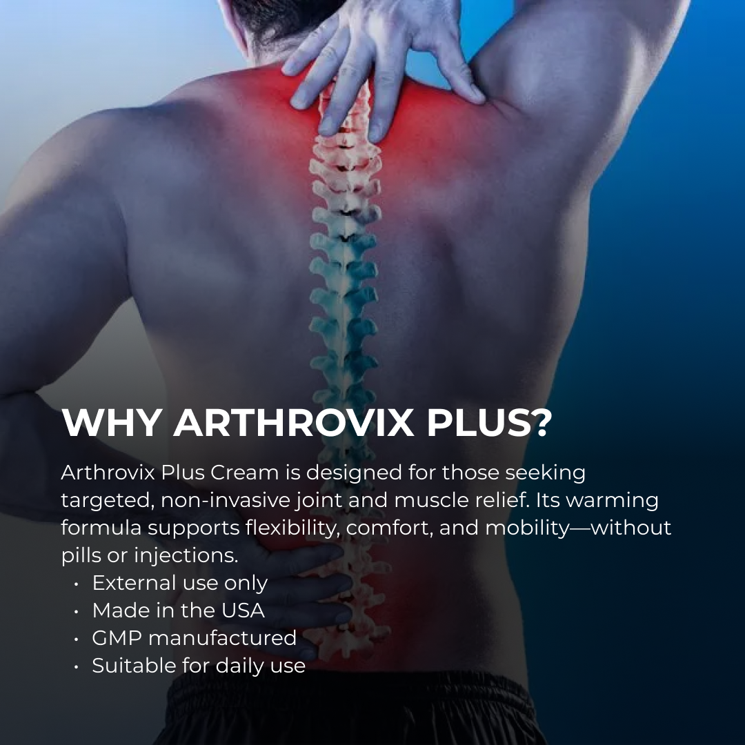 Arthrovix Plus – Arthritis Heat Relief Cream