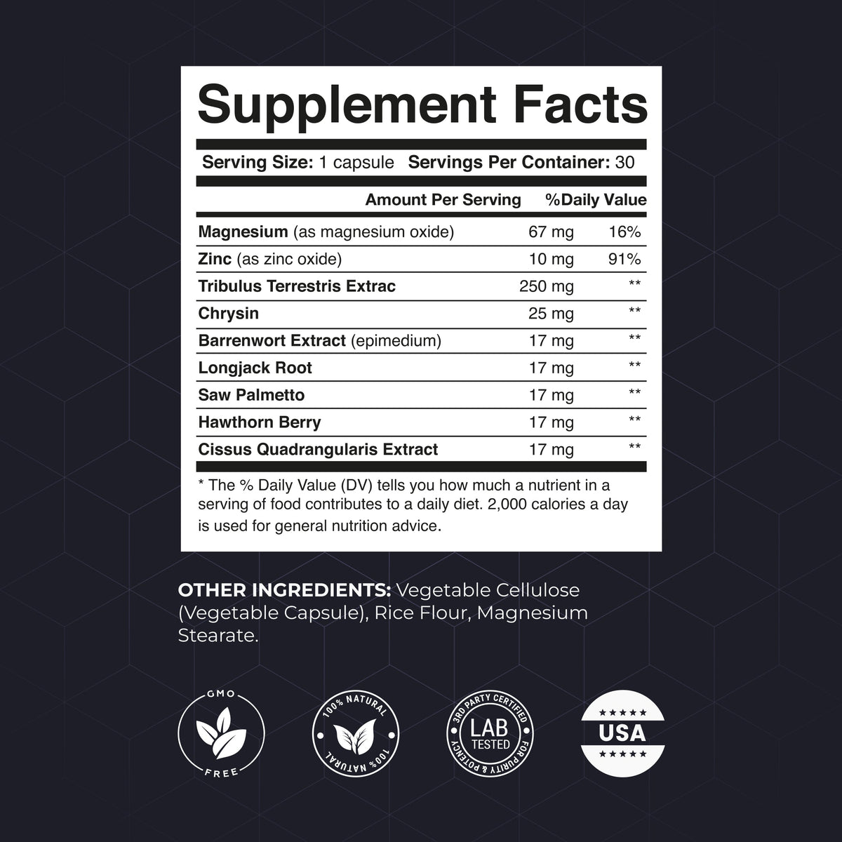 StallionX testosterone support complex