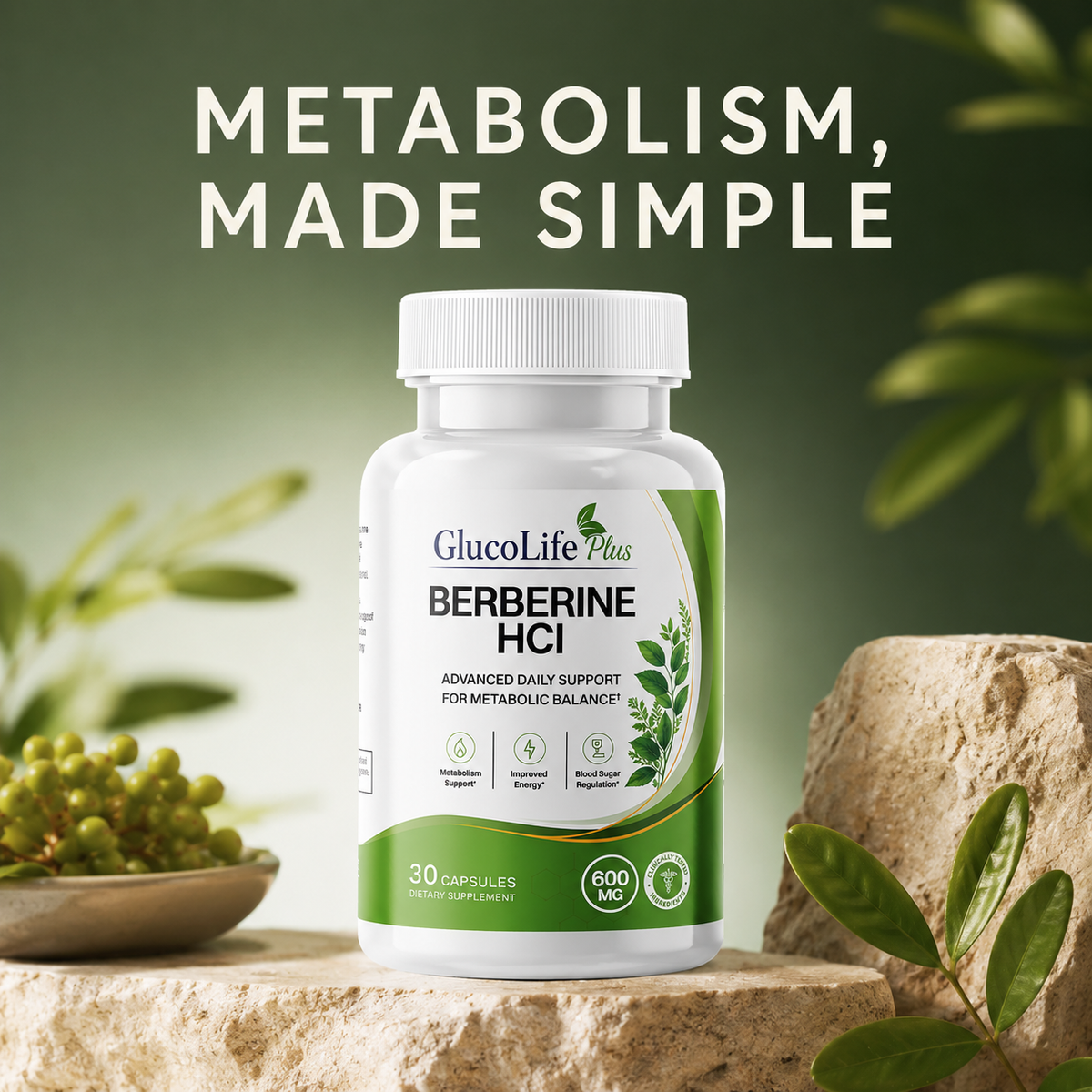 GlucoLife Plus Berberine HCI