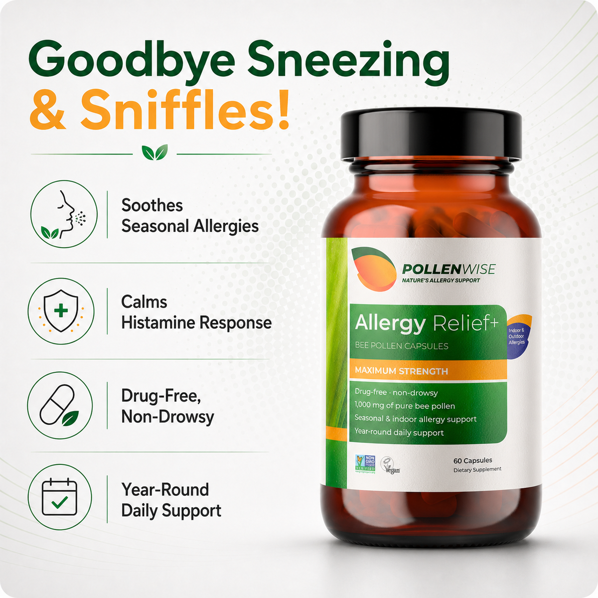 PollenWise Allergy Relief+