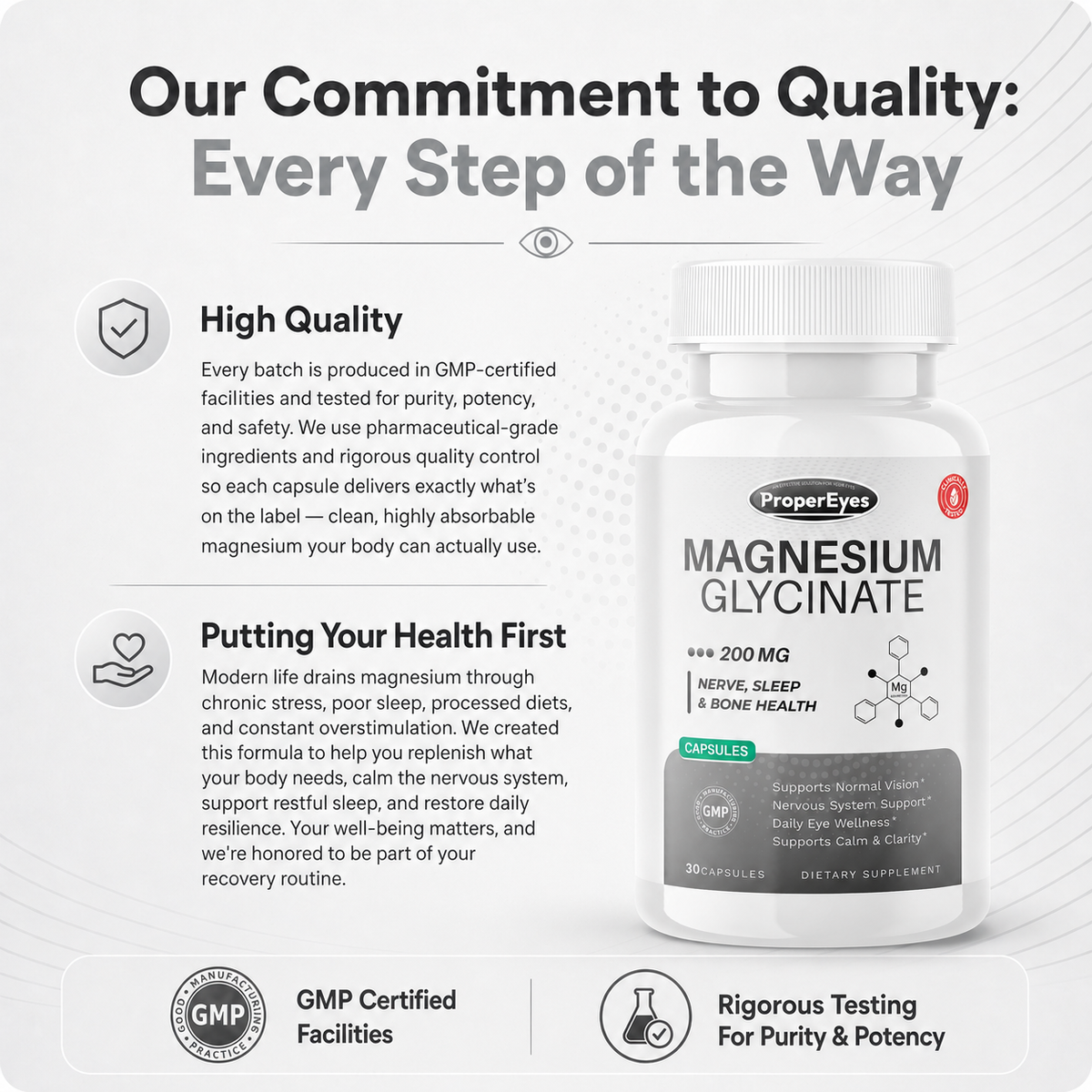 Magnesium Glycinate ProrerEYS