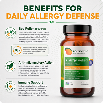 PollenWise Allergy Relief+