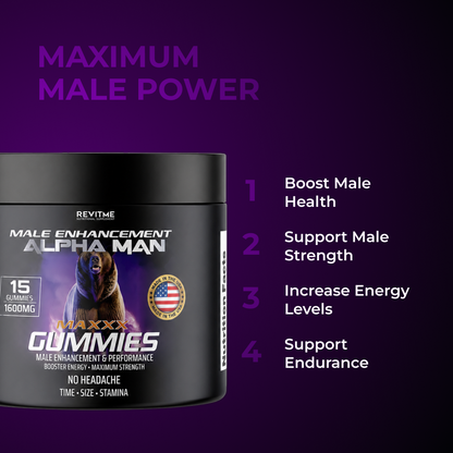 Alpha Man Male Enhancement Gummies