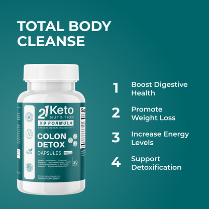 21Keto - Colon Detox Capsules