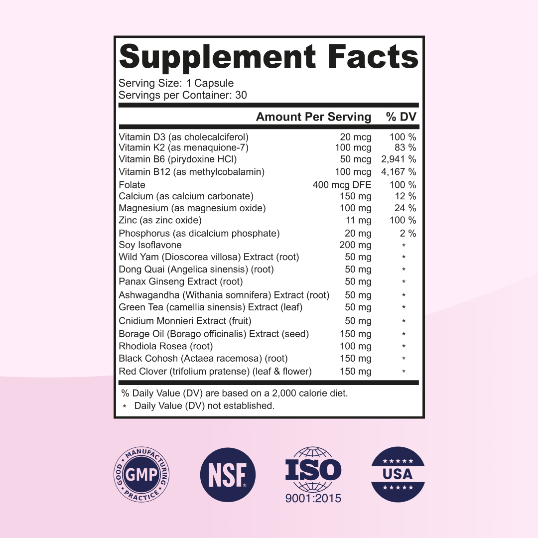 AM Formula Menopause Daily Support