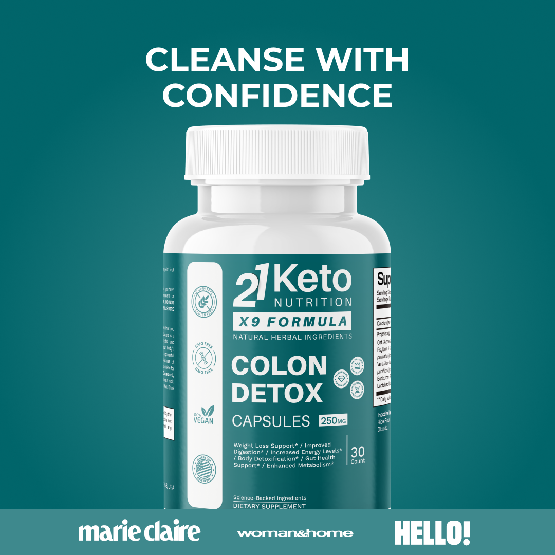 21Keto - Colon Detox Capsules