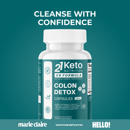 21Keto - Colon Detox Capsules