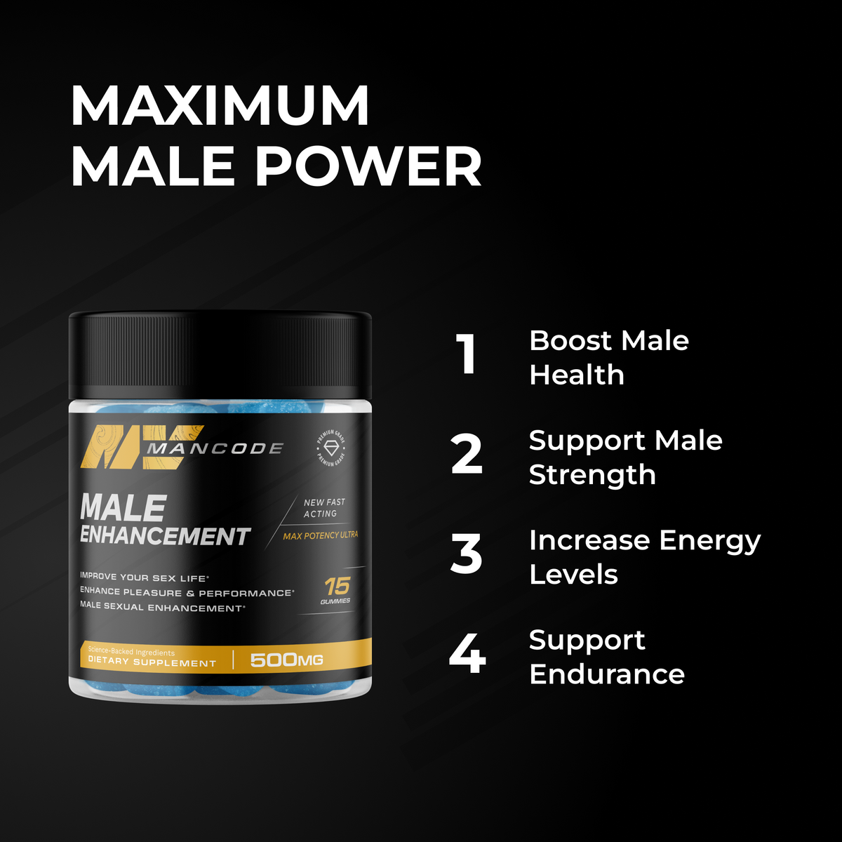 Mancode Male Enhancement Gummies