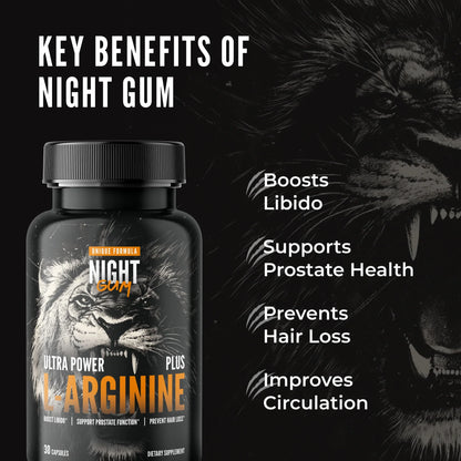Night Gum Ultra Power L-Arginine Plus