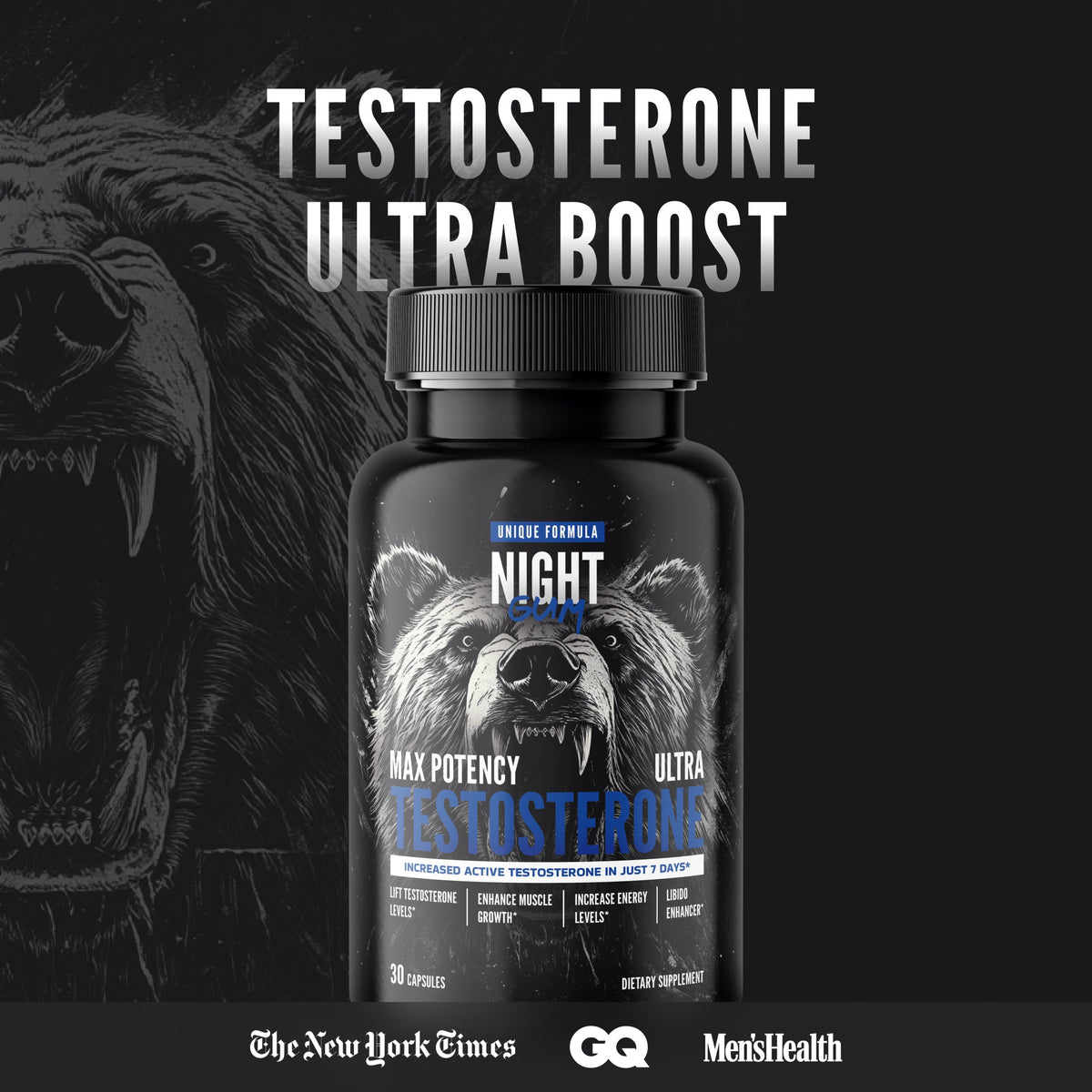 Night Gum testosterone support complex
