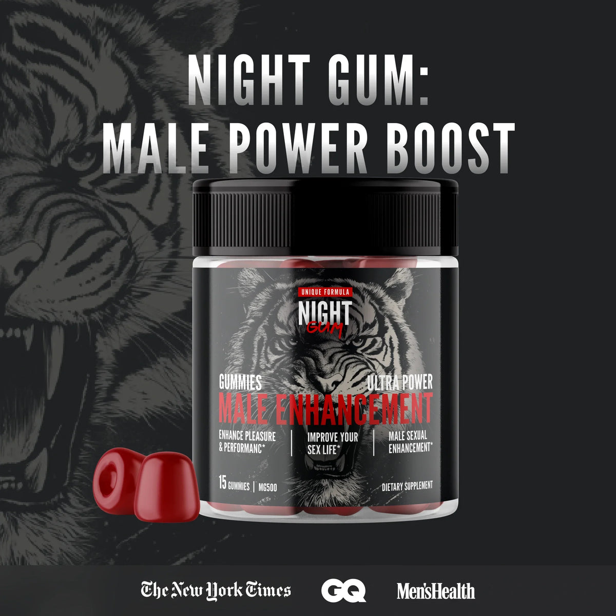 Night Gum Male Enhancement Gummies