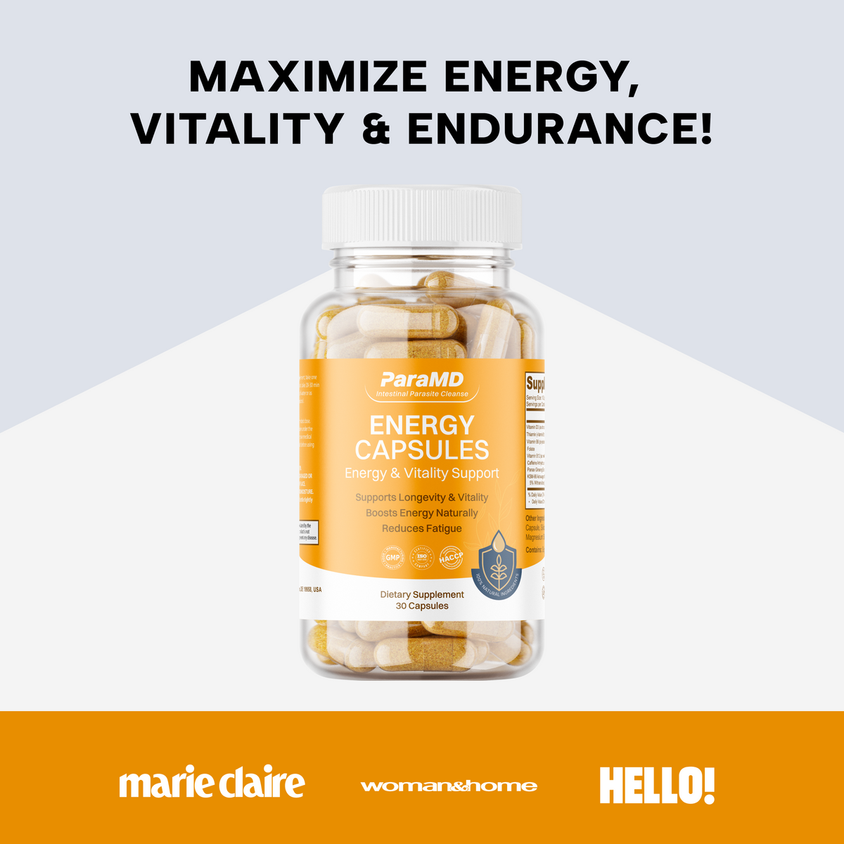ParaMD Energy Capsules