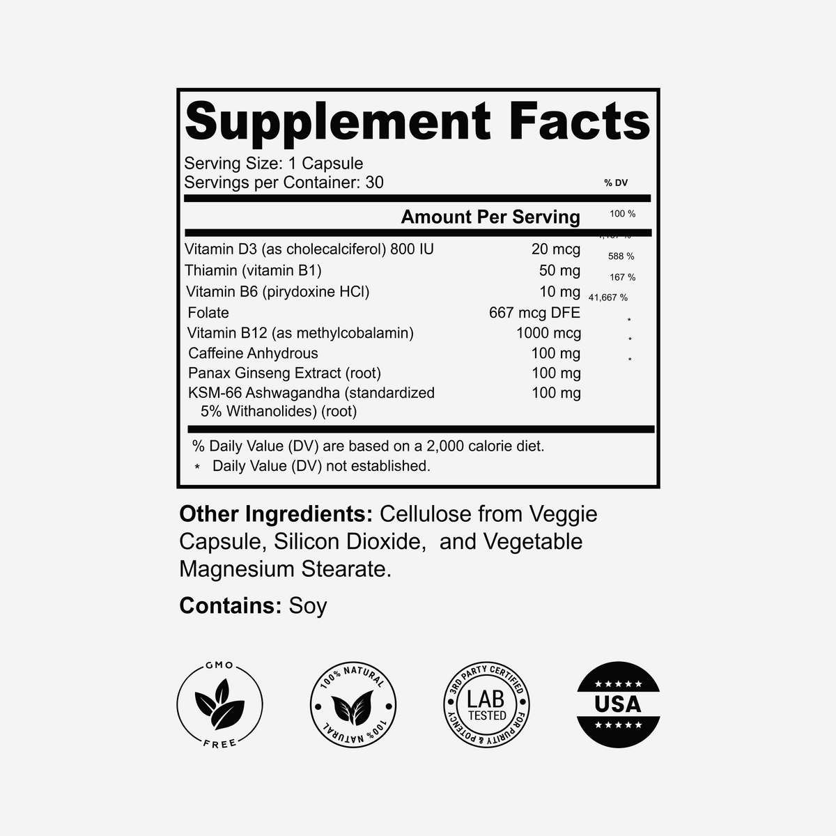 ParaMD Energy Capsules