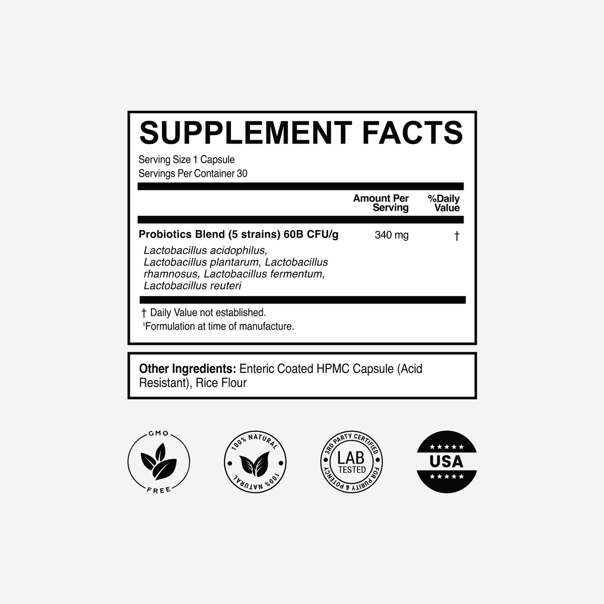 ParaMD Probiotic Capsules