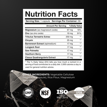 PMHERO Testosterone Ultra Support Complex