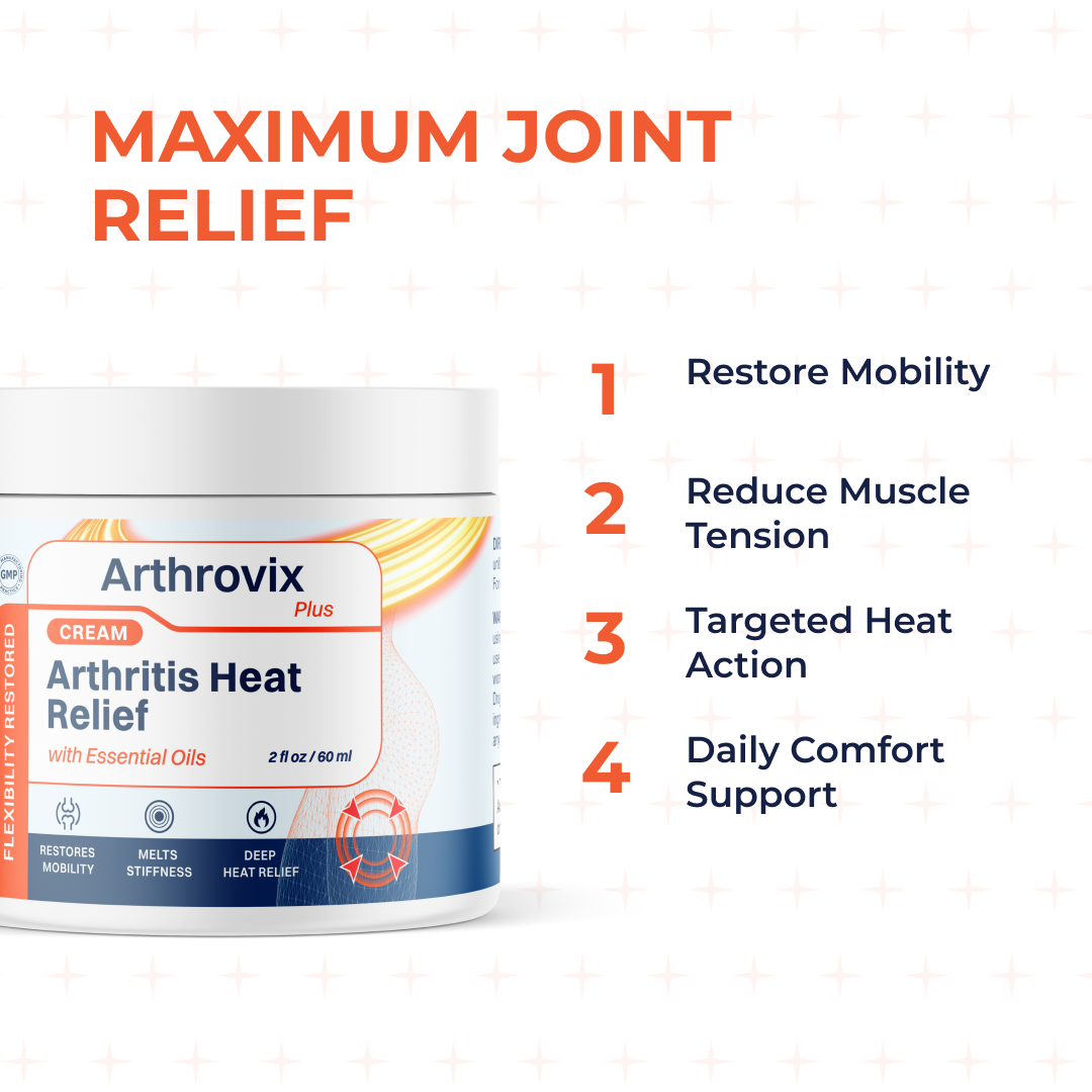 Arthrovix Plus – Arthritis Heat Relief Cream