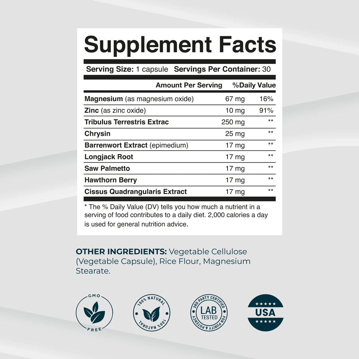 SizeMD+ testosterone support complex