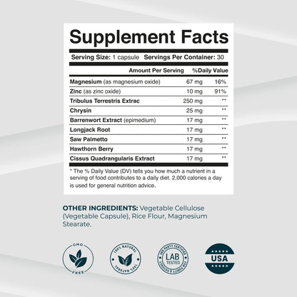 SizeMD+ testosterone support complex