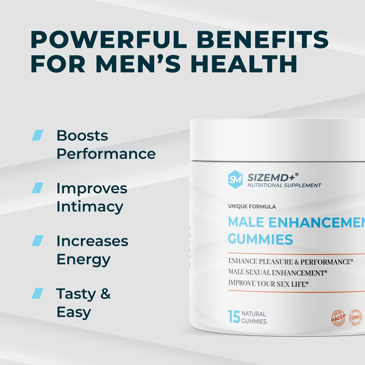 SizeMD+ Male Enhancement Gummies