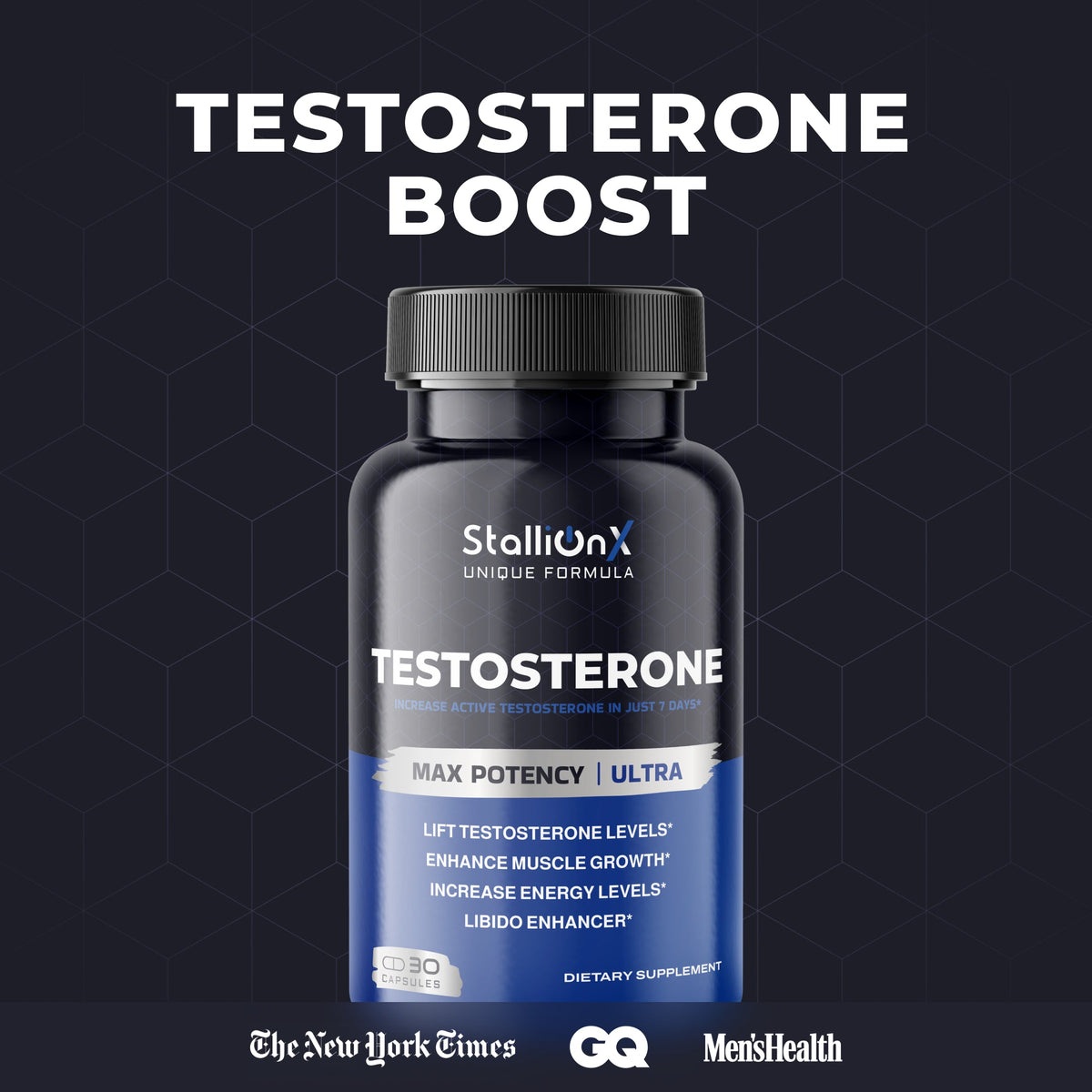 StallionX testosterone support complex