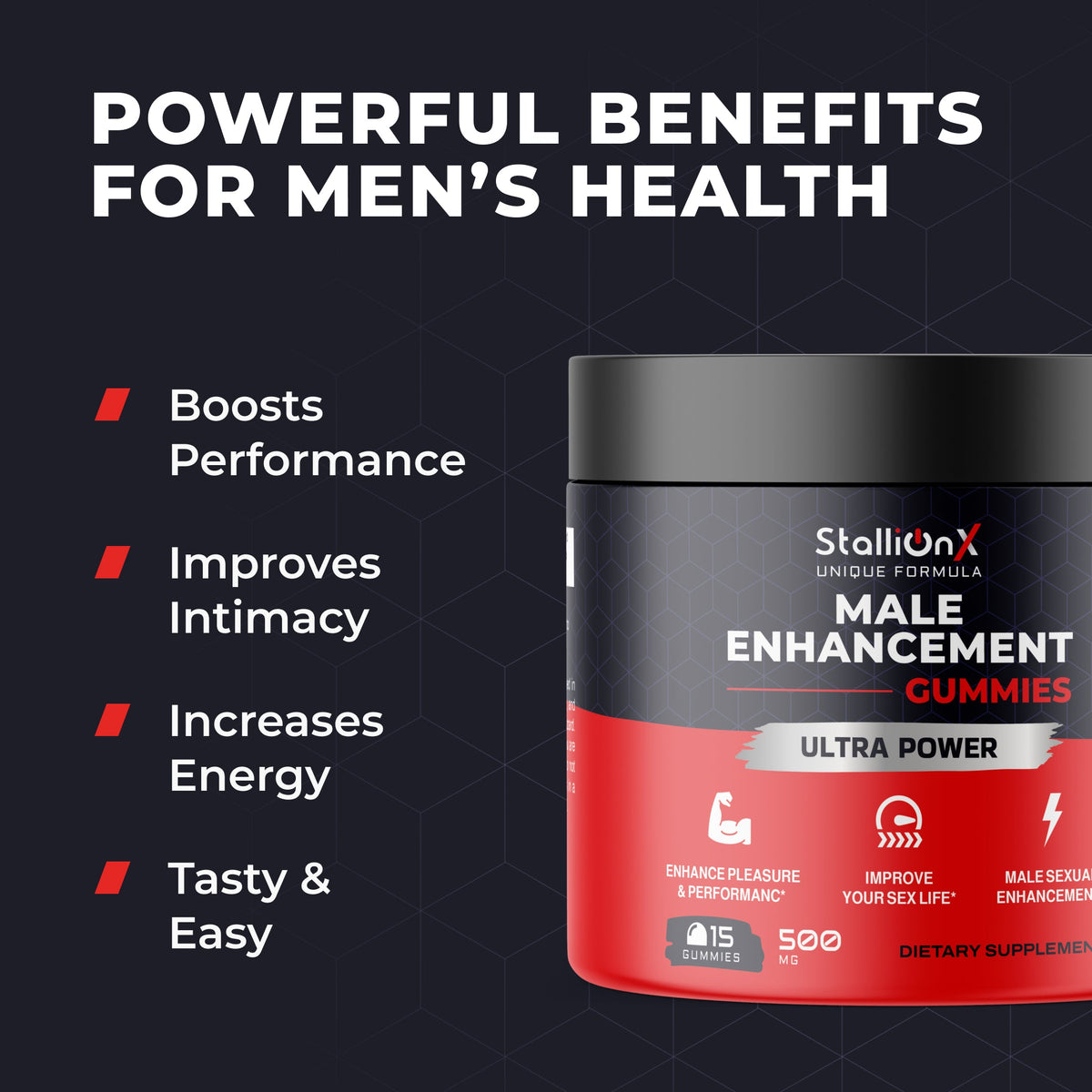 StallionX Male Enhancement Gummies