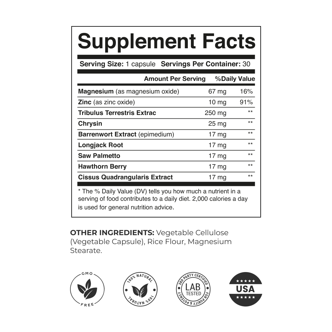 ALPHALINE TESTOSTERONE SUPPORT COMPLEX