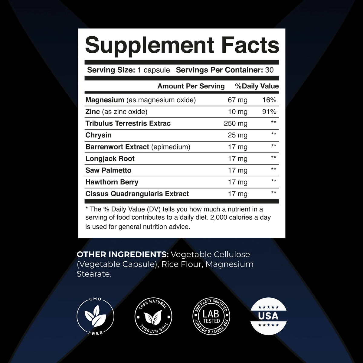 StaminUp testosterone support complex