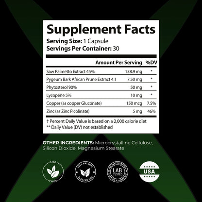 StaminUp Prostate Multiphase Support