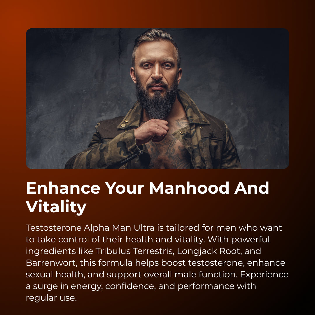 Alpha Man testosterone support complex