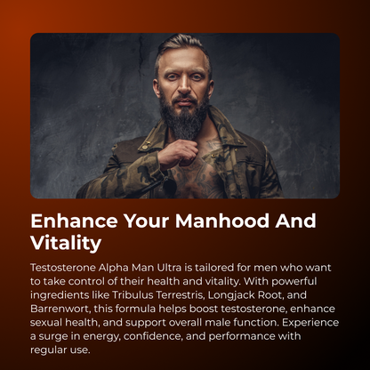 Alpha Man testosterone support complex
