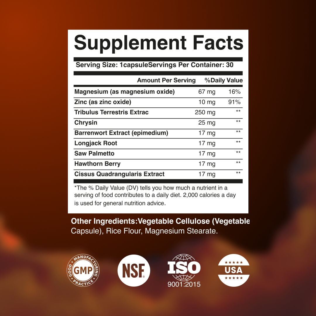 Alpha Man testosterone support complex